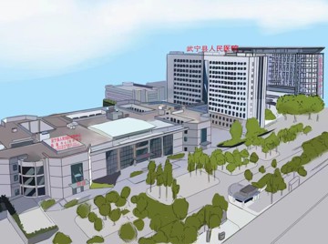 医院鸟瞰图
